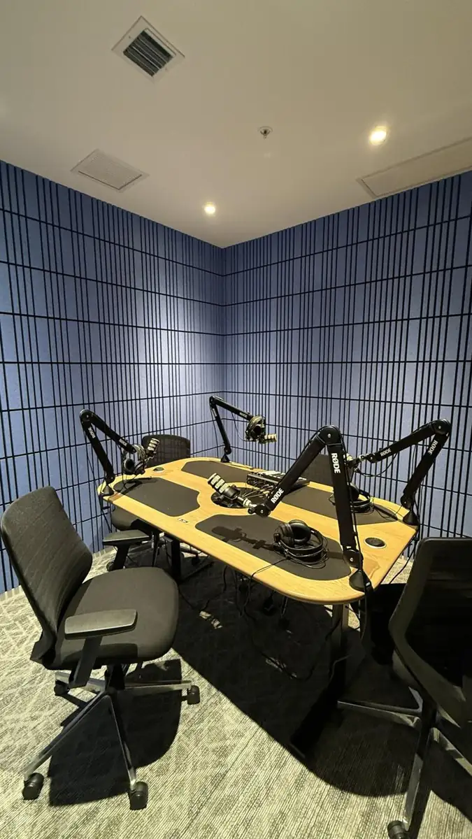 Podcast studio